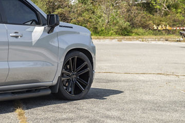 2020 Chevrolet Silverado - DUB FLEX - Black | Wheel Pros